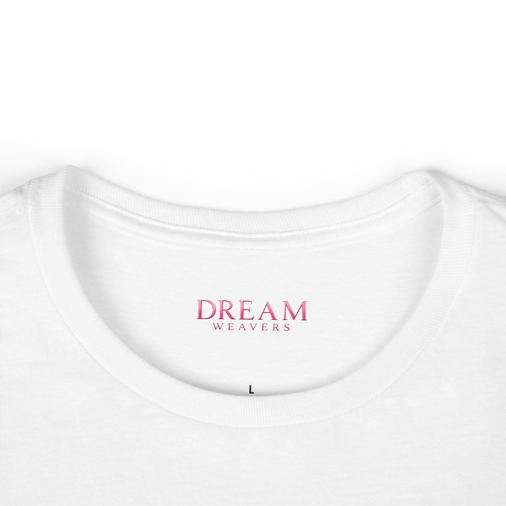 Dream Weavers Floral Tee — Women's Pink Rose Graphic T-Shirt