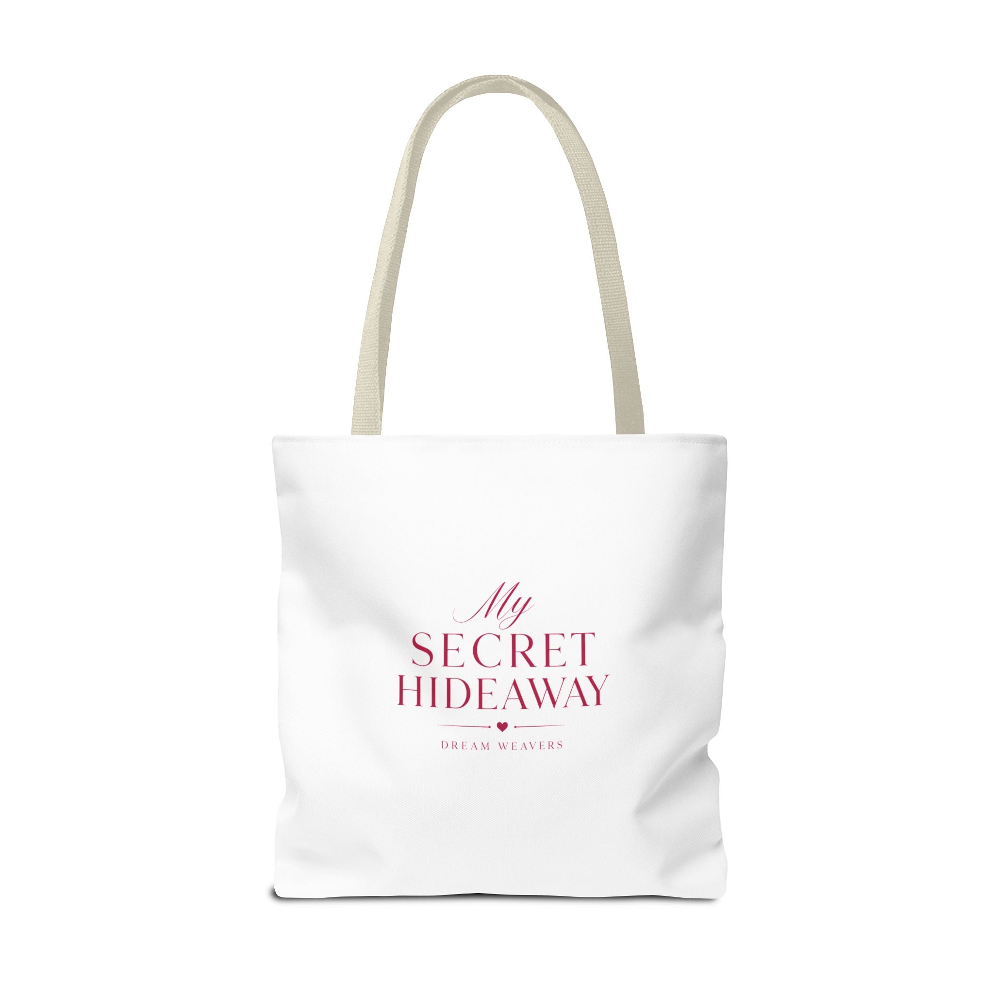 My Secret Hideaway Tote Bag — Sunset Beach AOP Carryall