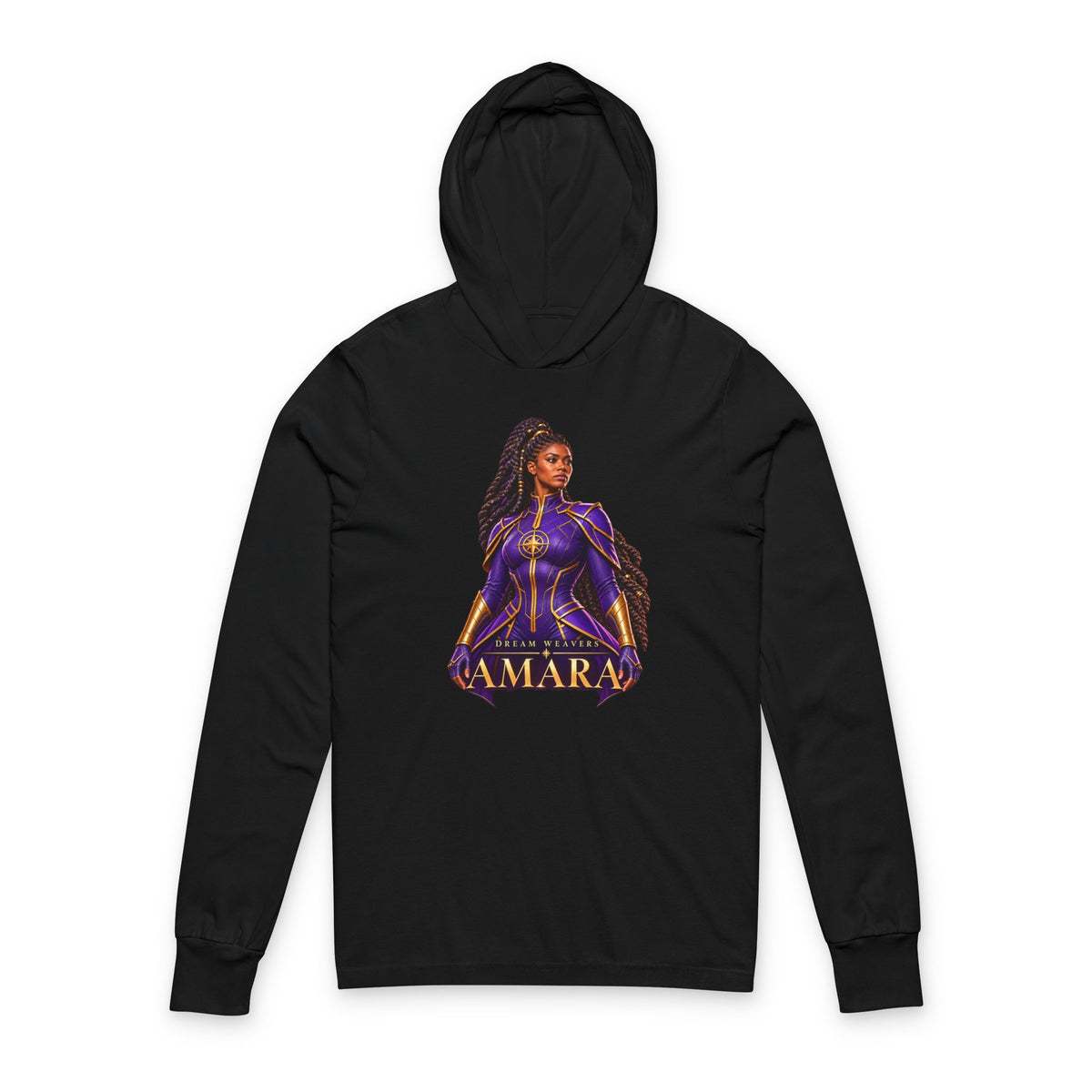Amara Dream Weavers Lightweight Hoodie (Hooded Long Sleeve Tee)