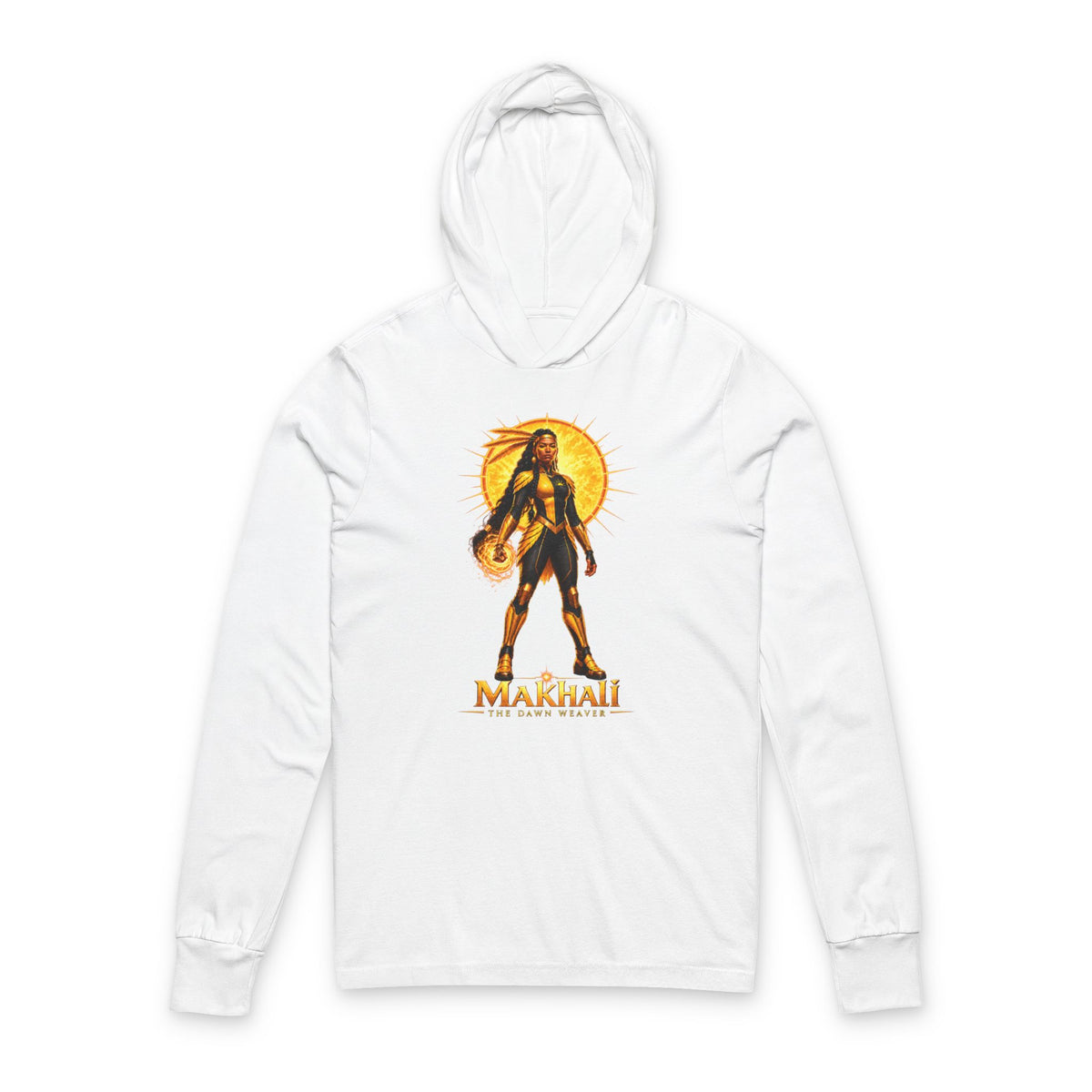 Makhali Dream Weavers Lightweight Hoodie (Hooded Long Sleeve Tee)