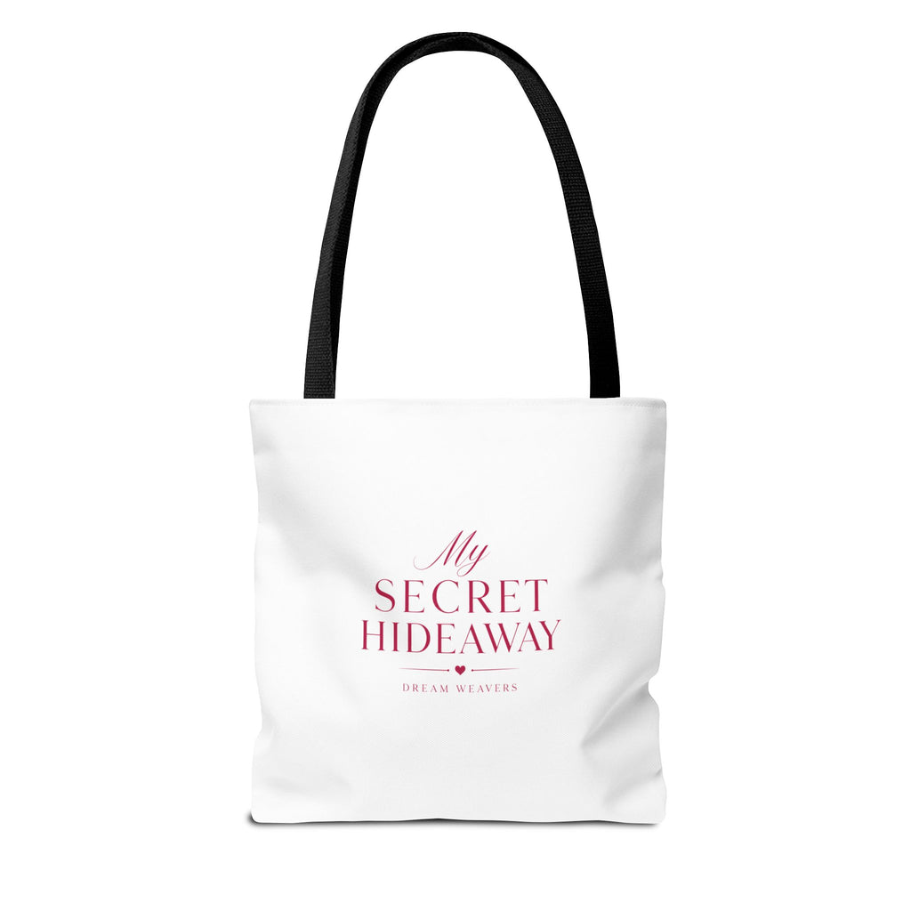 My Secret Hideaway Tote Bag — Sunset Beach AOP Carryall