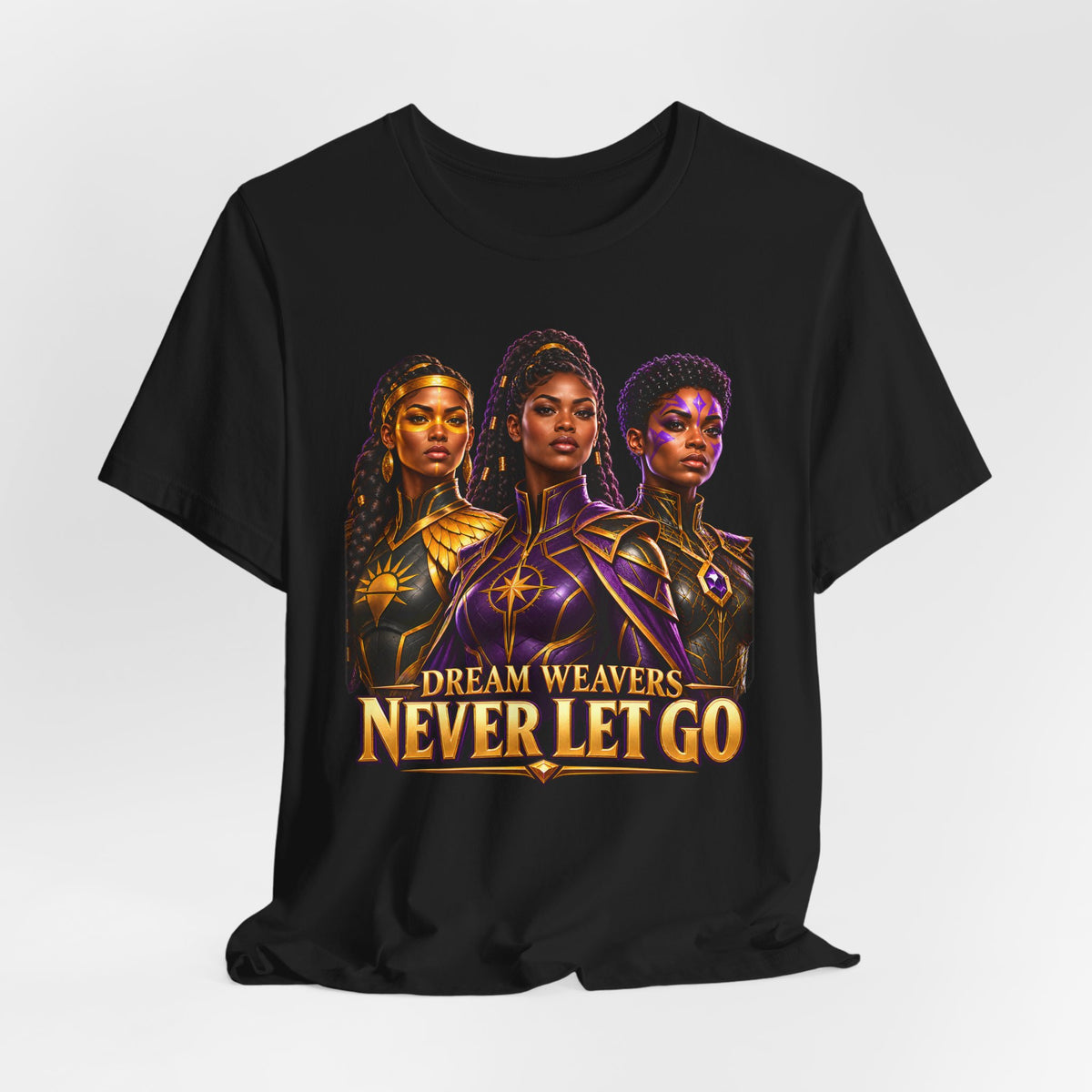 Never Let Go Dream Weavers Graphic Tee - Amara, Makhali & Precious Stone