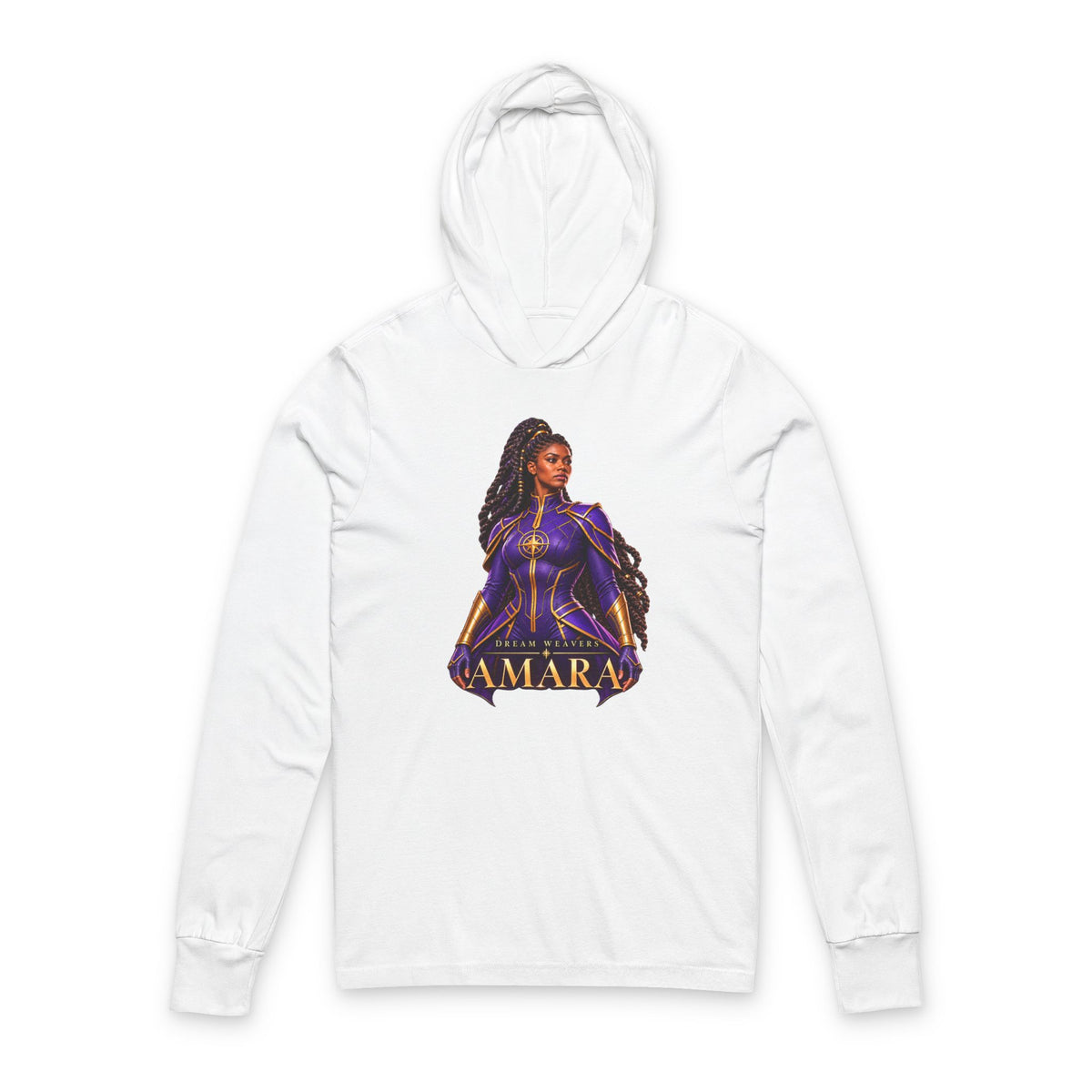 Amara Dream Weavers Lightweight Hoodie (Hooded Long Sleeve Tee)