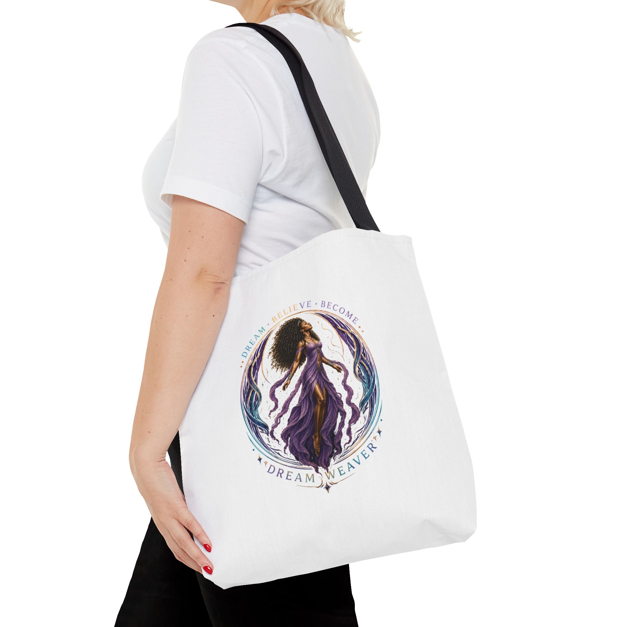 Dream Weavers Tote Bag — Inspirational Art Tote for Women