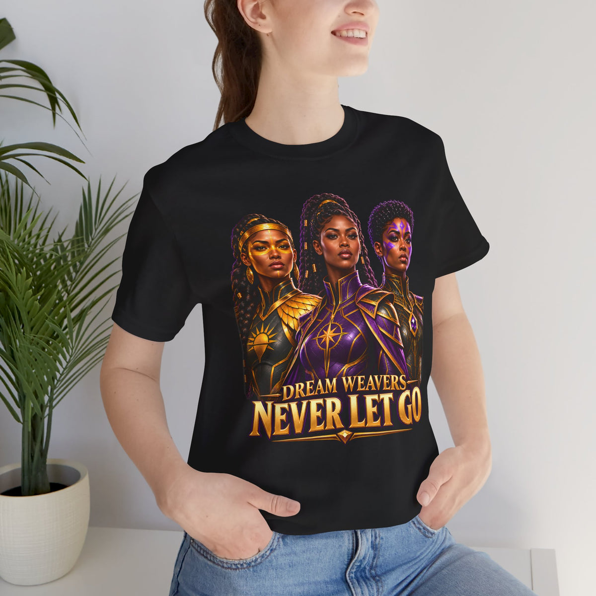 Never Let Go Dream Weavers Graphic Tee - Amara, Makhali & Precious Stone