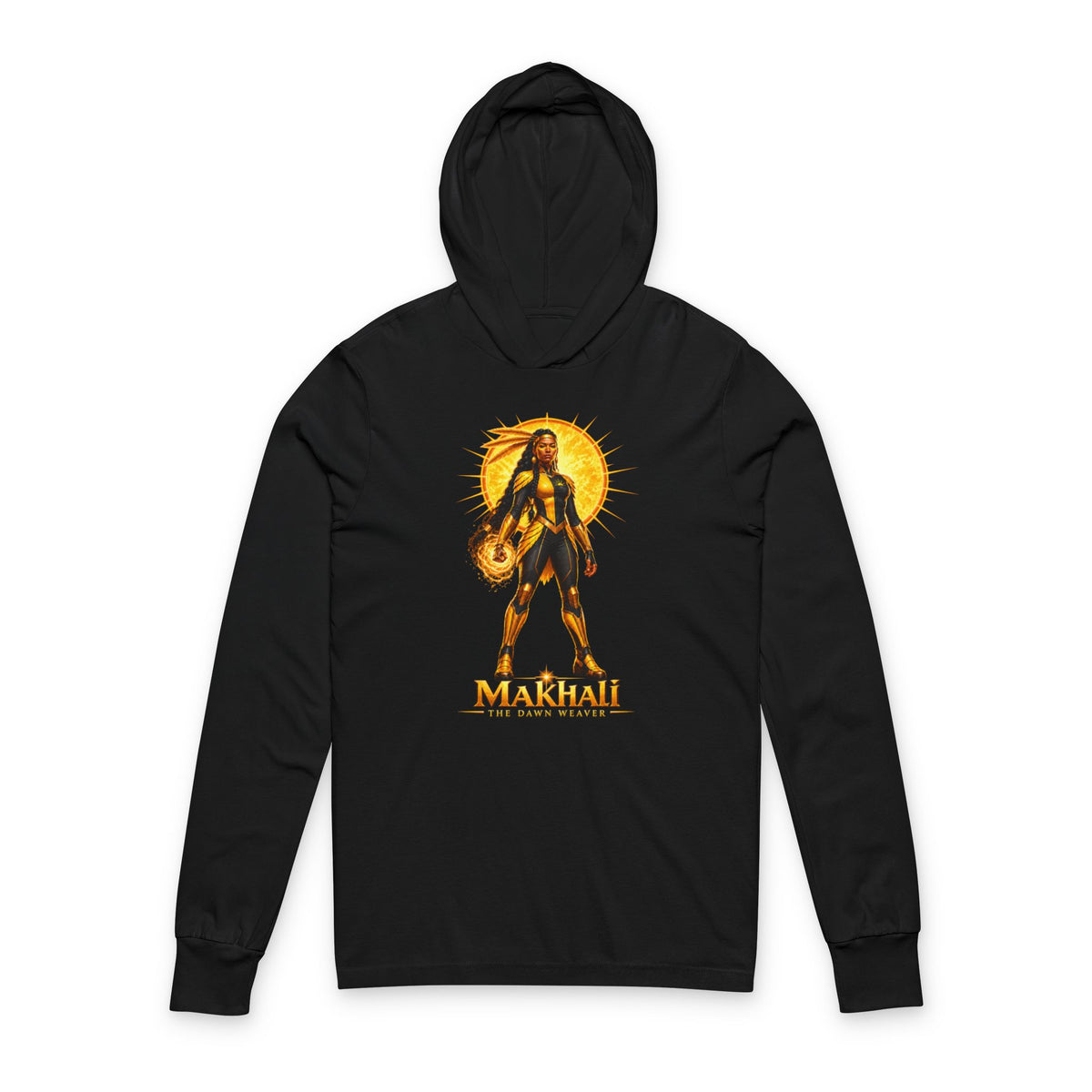 Makhali Dream Weavers Lightweight Hoodie (Hooded Long Sleeve Tee)