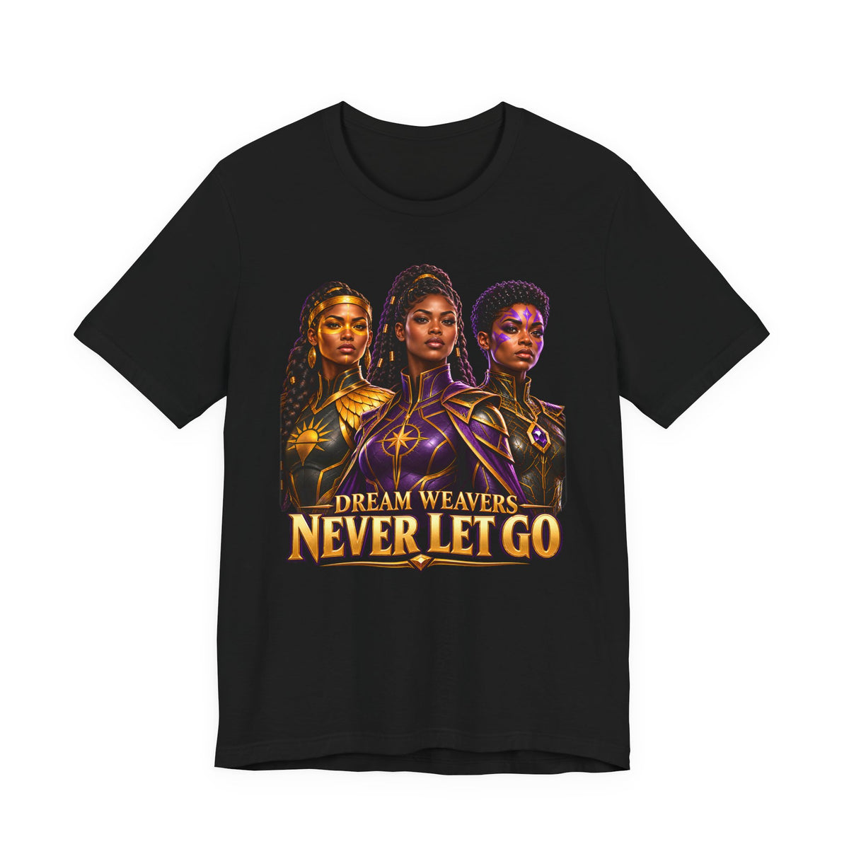 Never Let Go Dream Weavers Graphic Tee - Amara, Makhali & Precious Stone
